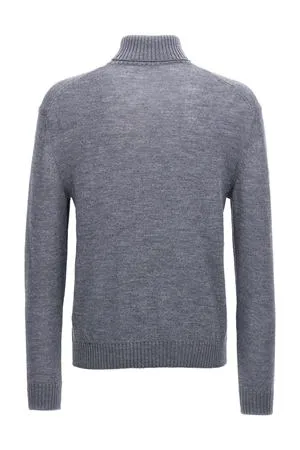JIL SANDER Abbigliamento,Maglieria Maglione in lana grigio 
