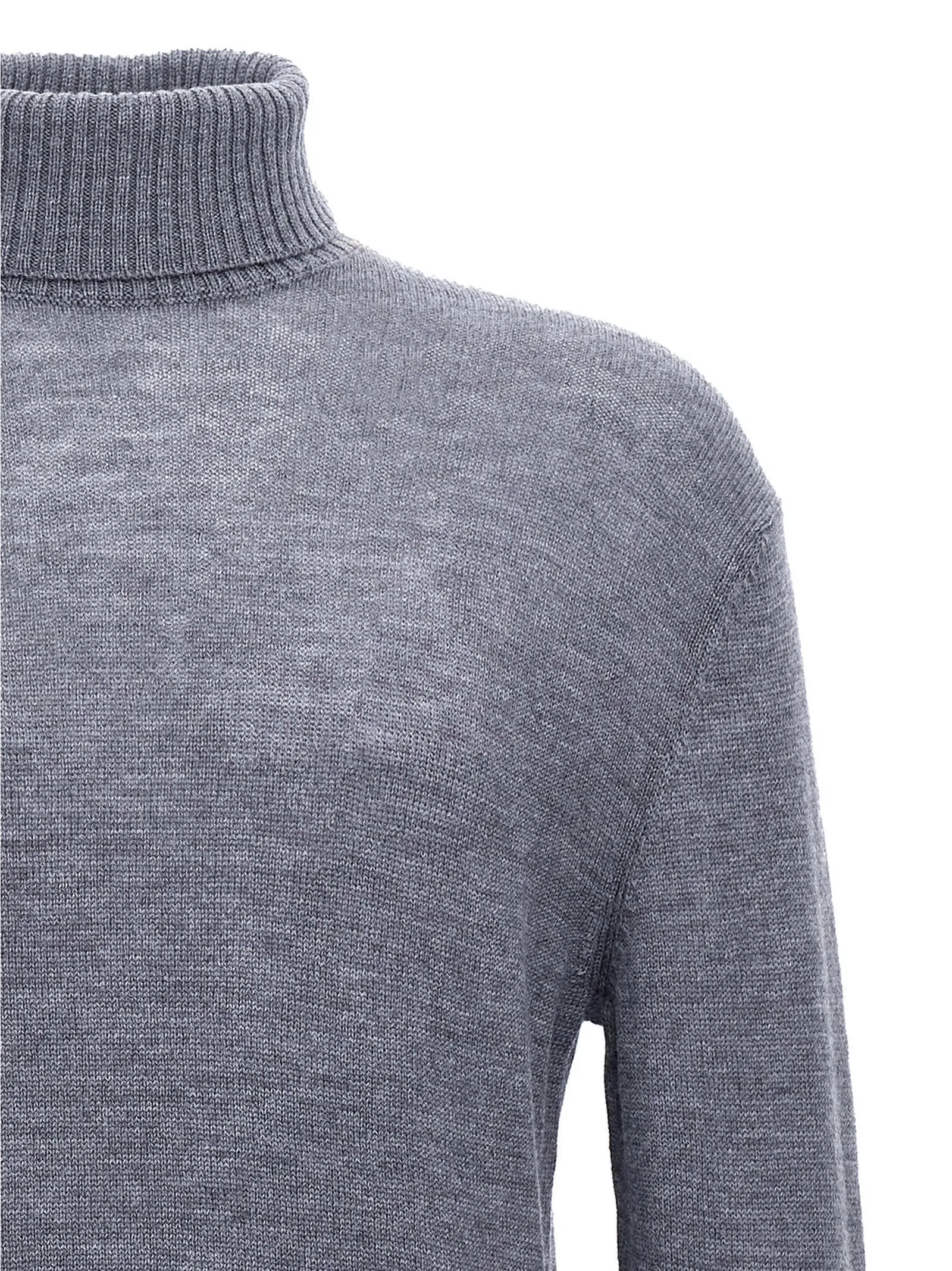 JIL SANDER Abbigliamento,Maglieria Maglione in lana grigio 