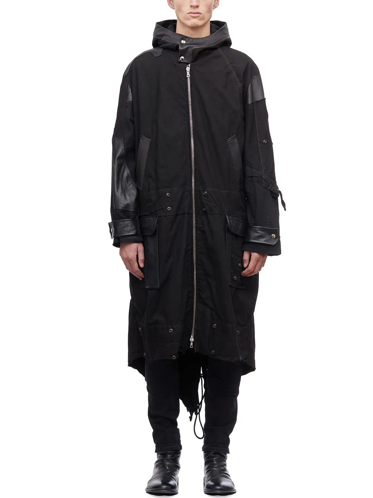 KERVIN MARC  PARKA MILITARE PATCHWORK 