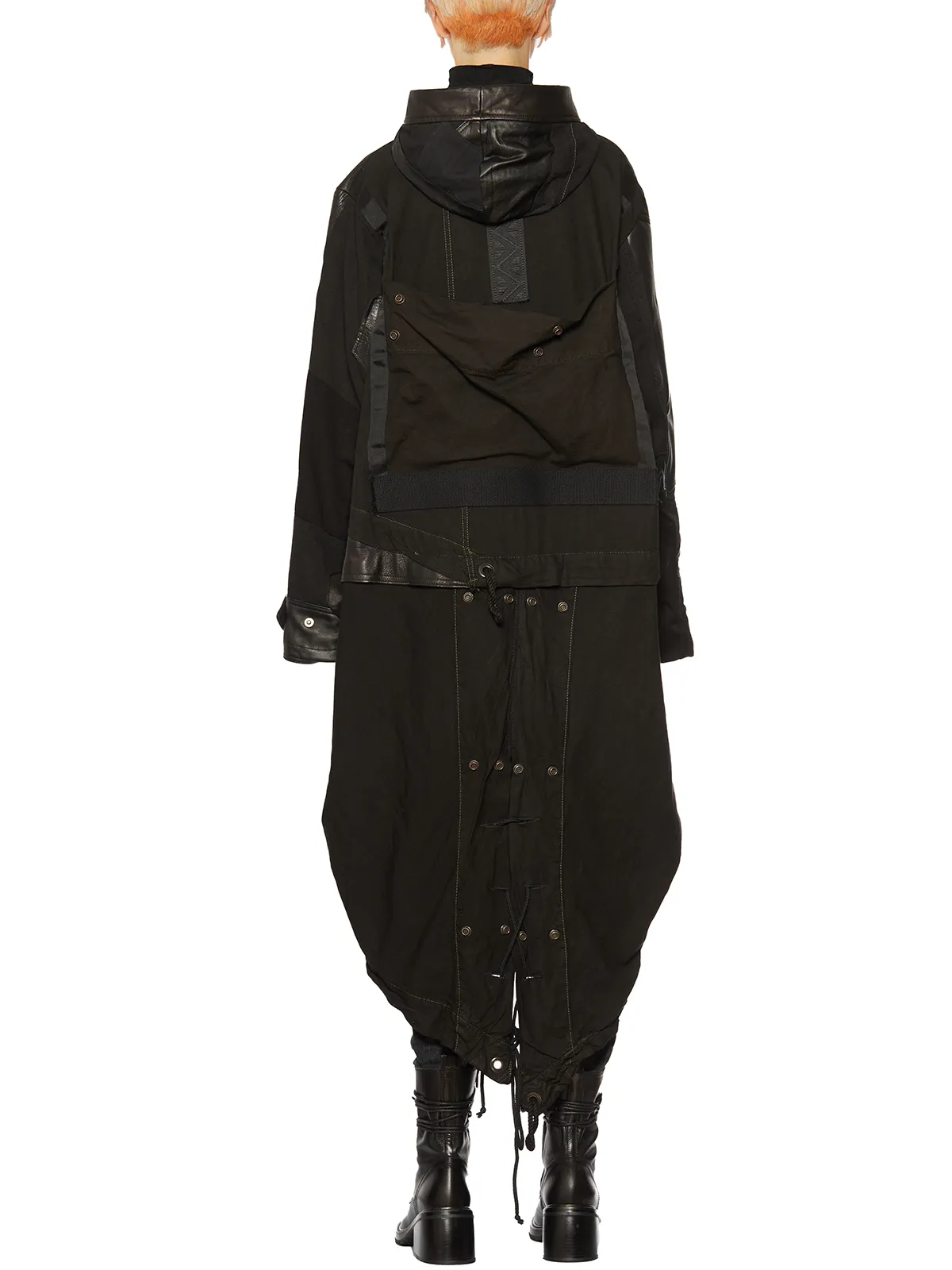 KERVIN MARC  PARKA MILITARE PATCHWORK 