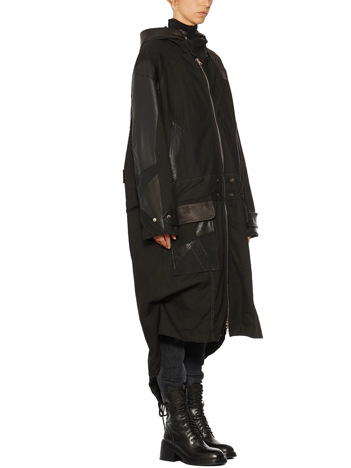 KERVIN MARC  PARKA MILITARE PATCHWORK 