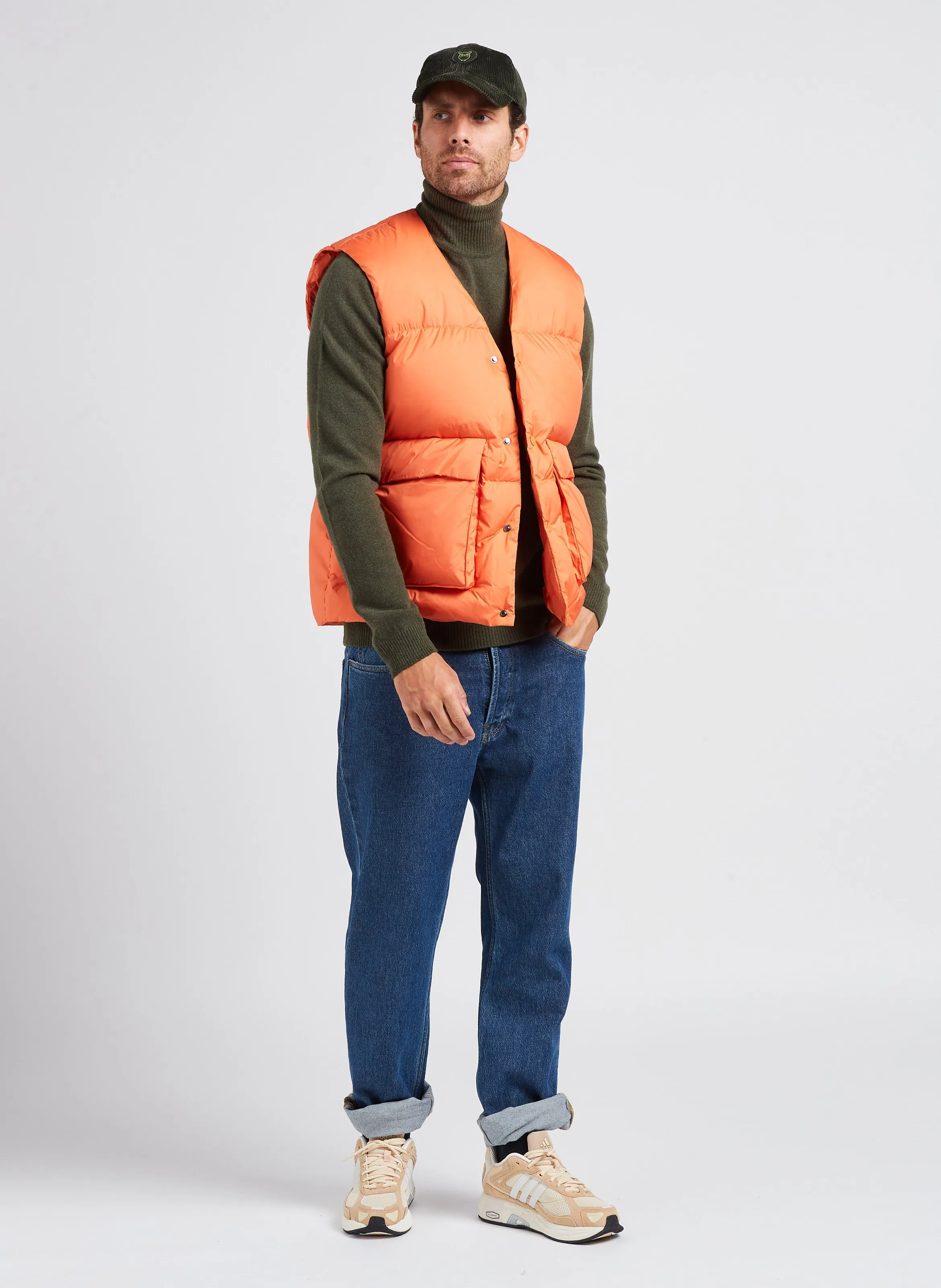  KNOWLEDGE COTTON APPAREL   Dolcevita regular fit in lana biologica | Verde
