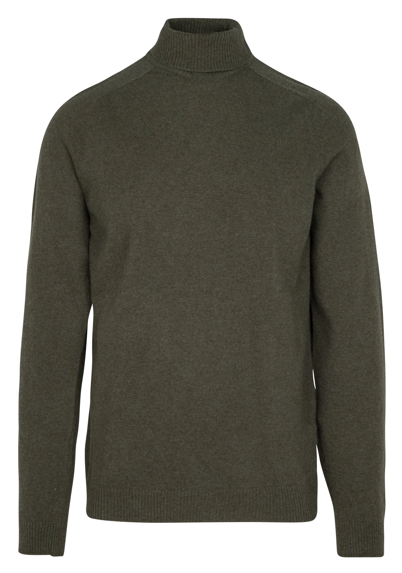  KNOWLEDGE COTTON APPAREL   Dolcevita regular fit in lana biologica | Verde