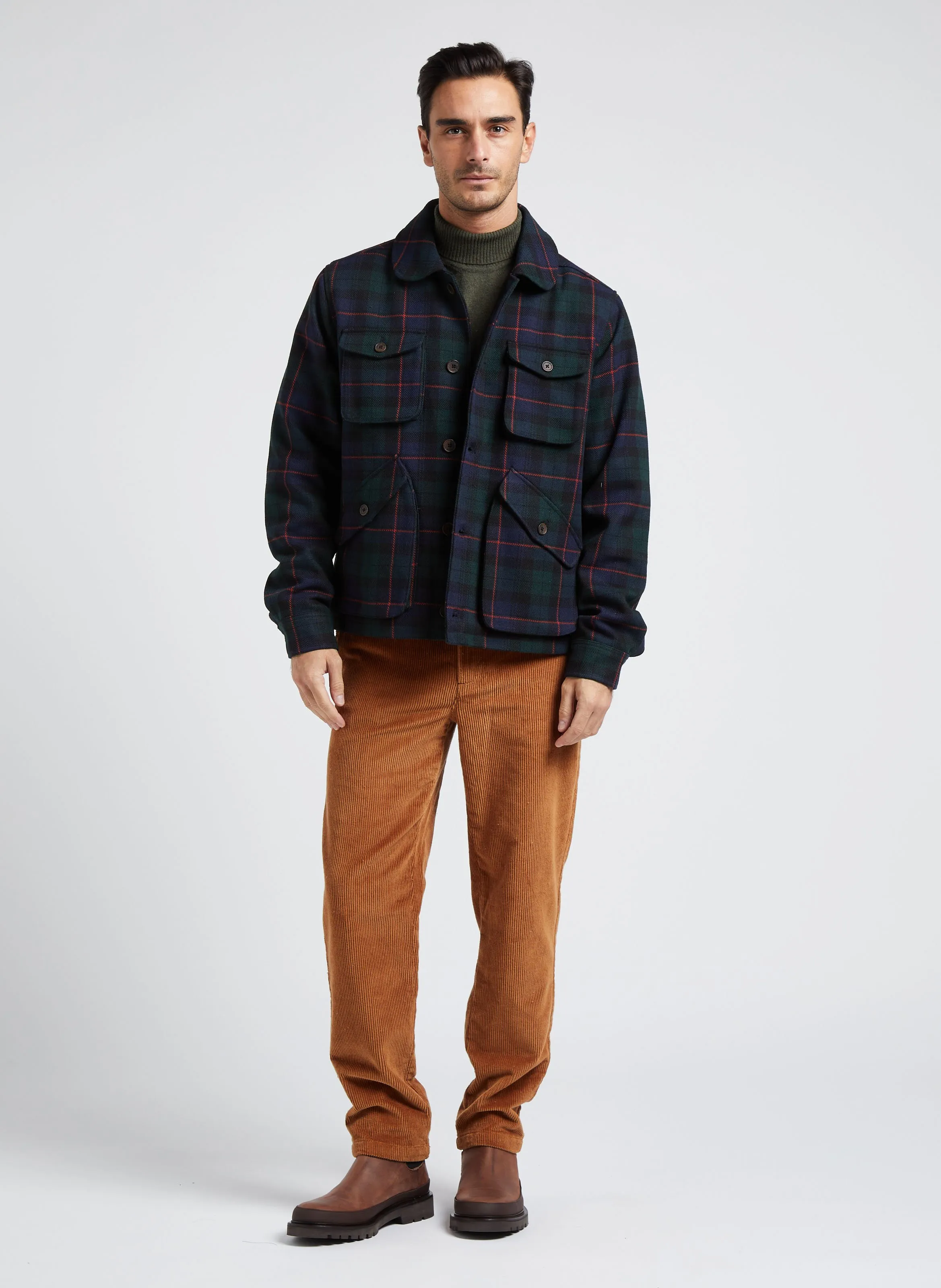  KNOWLEDGE COTTON APPAREL   Dolcevita regular fit in lana biologica | Verde