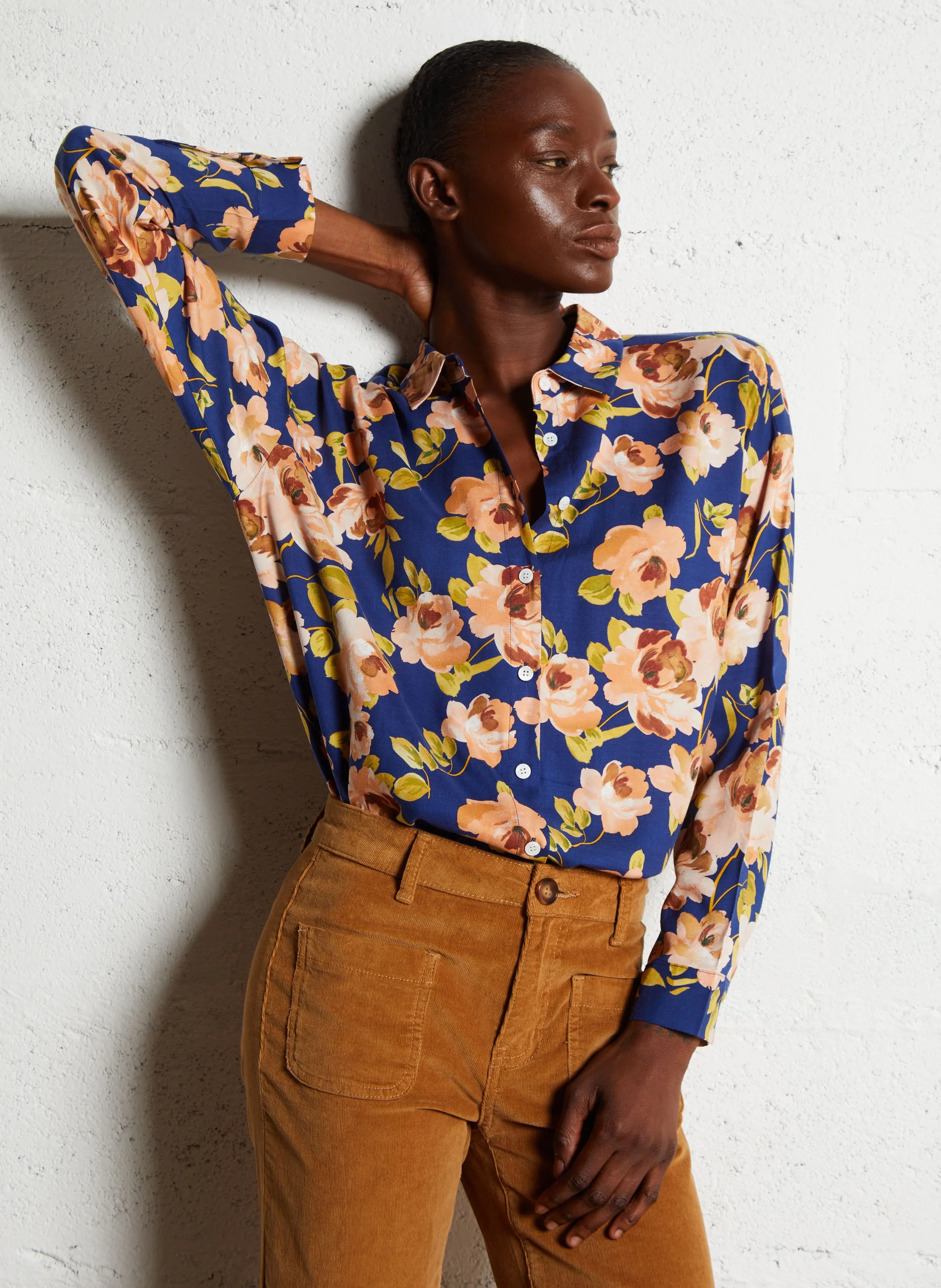  LA PETITE ETOILE   CHLOE - Camicia ampia collo classico | Multicolore