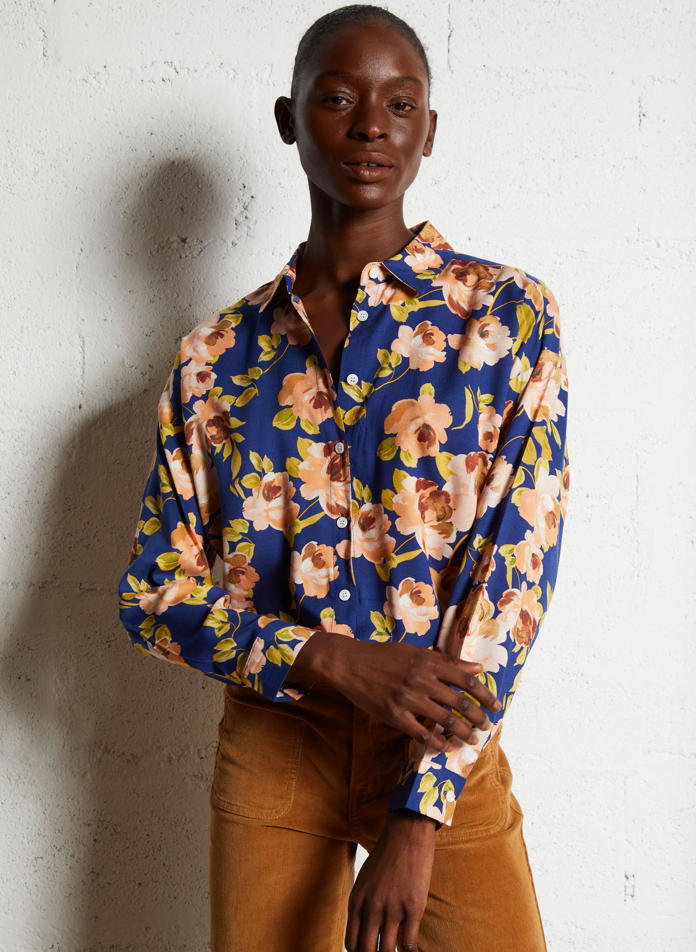  LA PETITE ETOILE   CHLOE - Camicia ampia collo classico | Multicolore