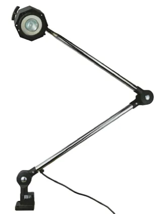 Lampada per macchinari Serious, alogena, 24 V, 50 W, braccio Articolato, estensione max. 1000mm