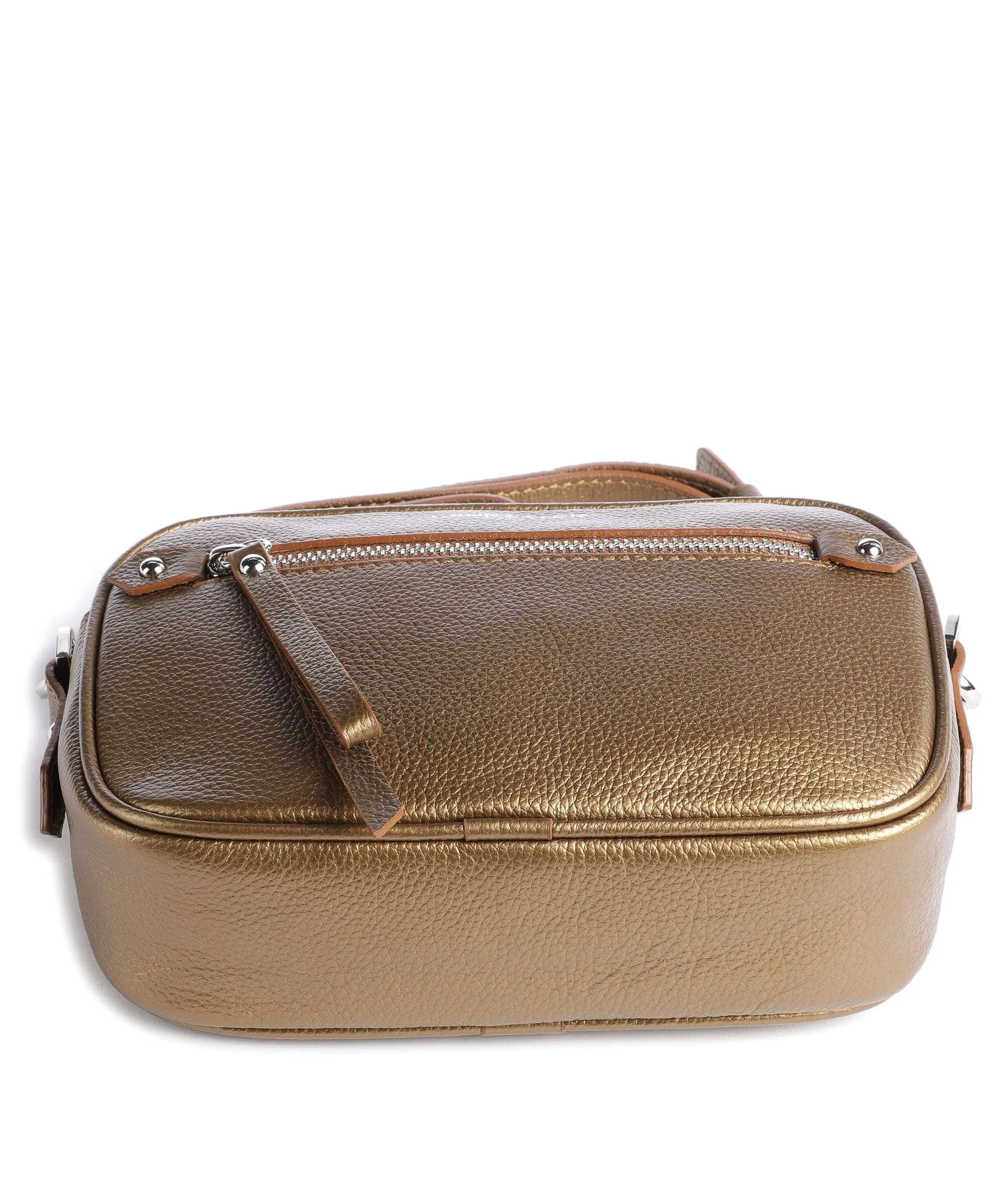  Lancaster Firenze Borsa a tracolla pelle di vacchetta grana oro  