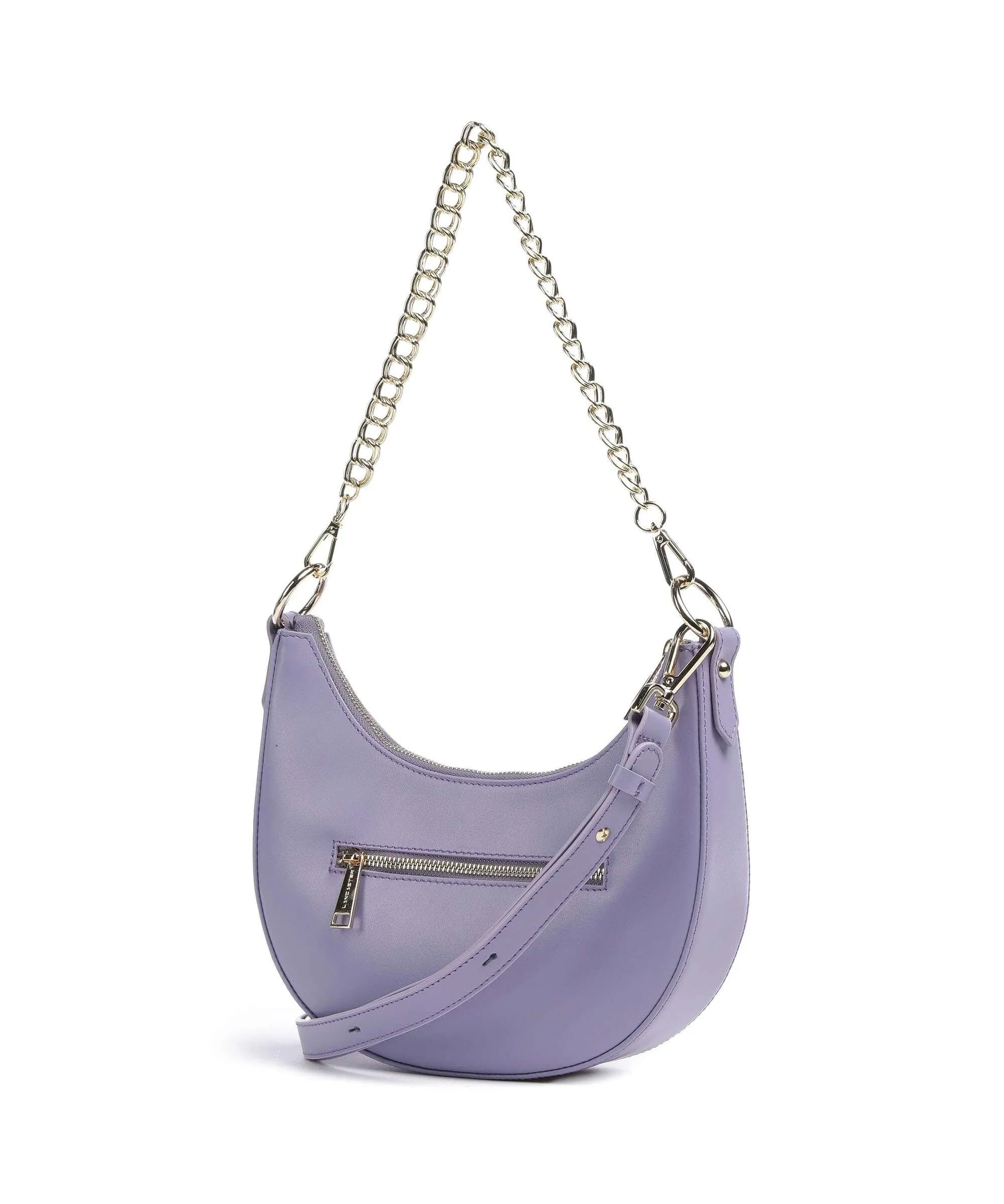  Lancaster Paris Aimy Borsa a spalla pelle di vacchetta finemente grana viola  