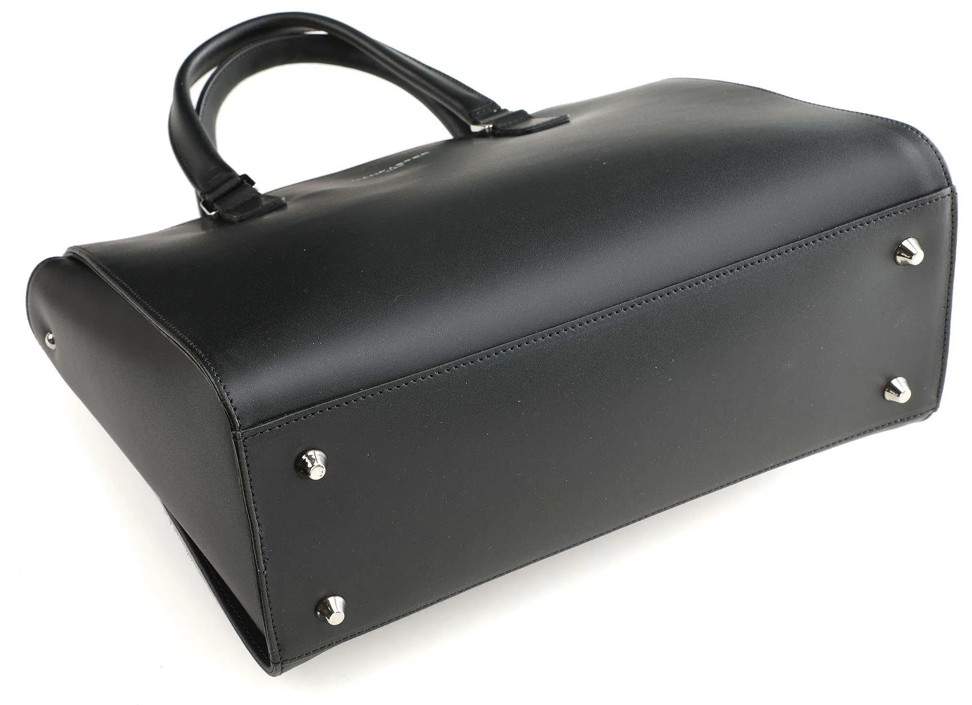  Lancaster Smooth Borsa a mano pelle bovina nero  