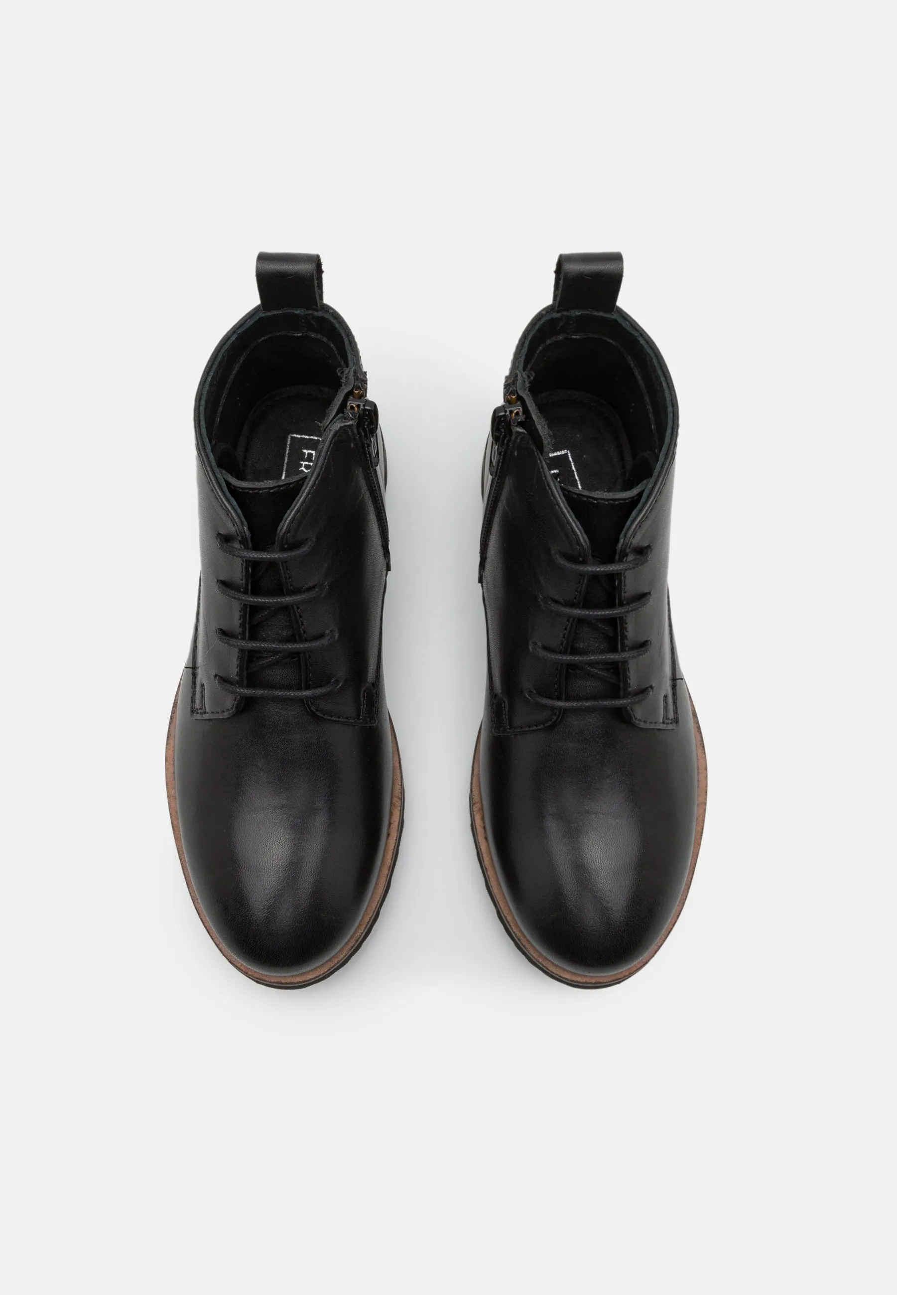LEATHER - Stivaletti stringati
