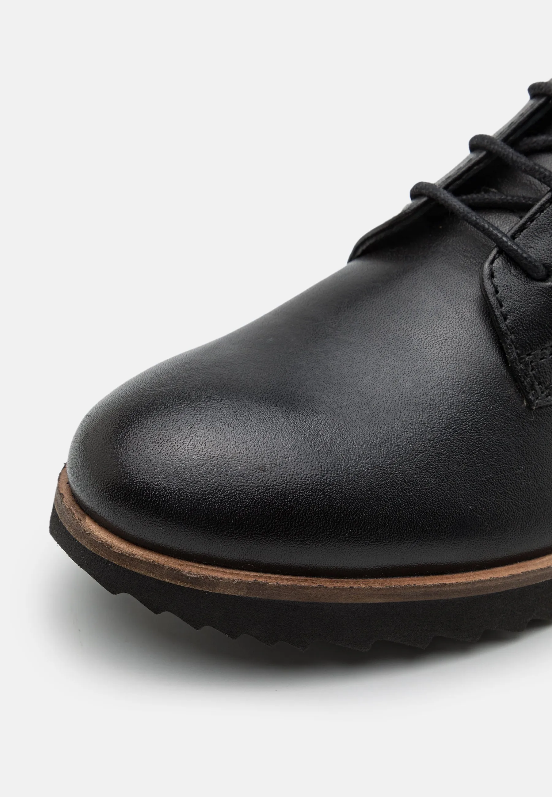LEATHER - Stivaletti stringati