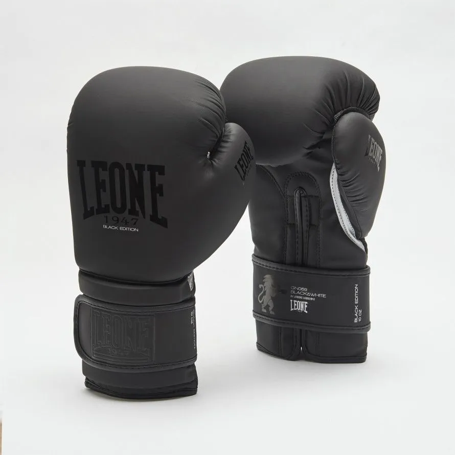 Leone Guanti Boxe Black&white