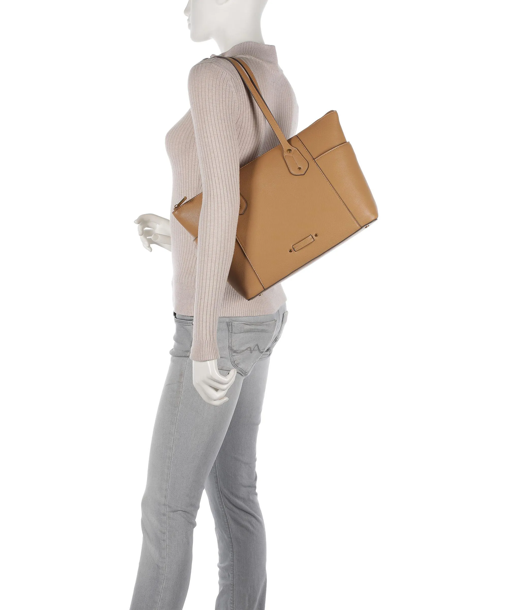 Liu Jo Adonide Borsa shopper pelle sintetica marrone chiaro  