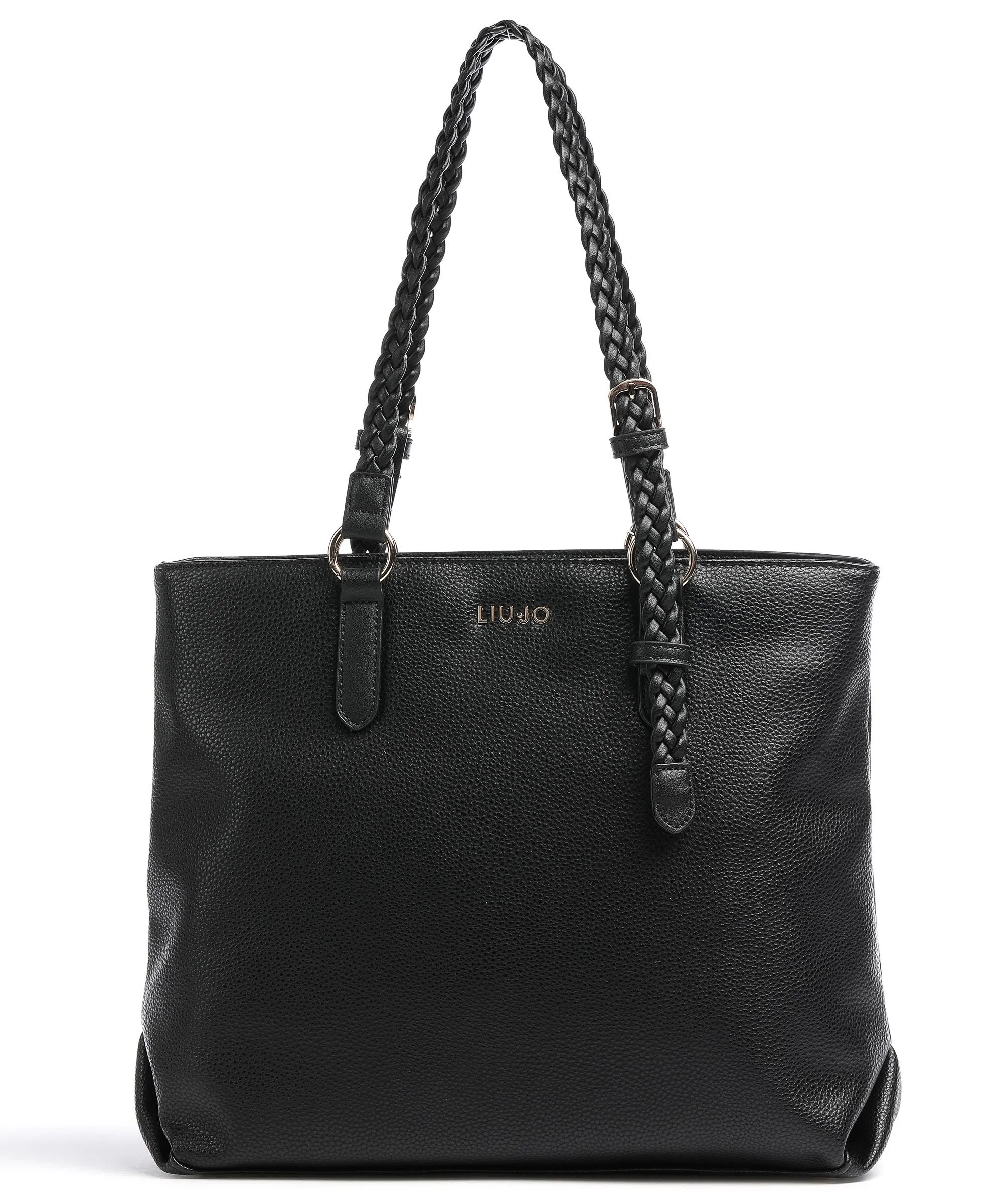  Liu Jo Campanula Borsa shopper pelle sintetica nero  
