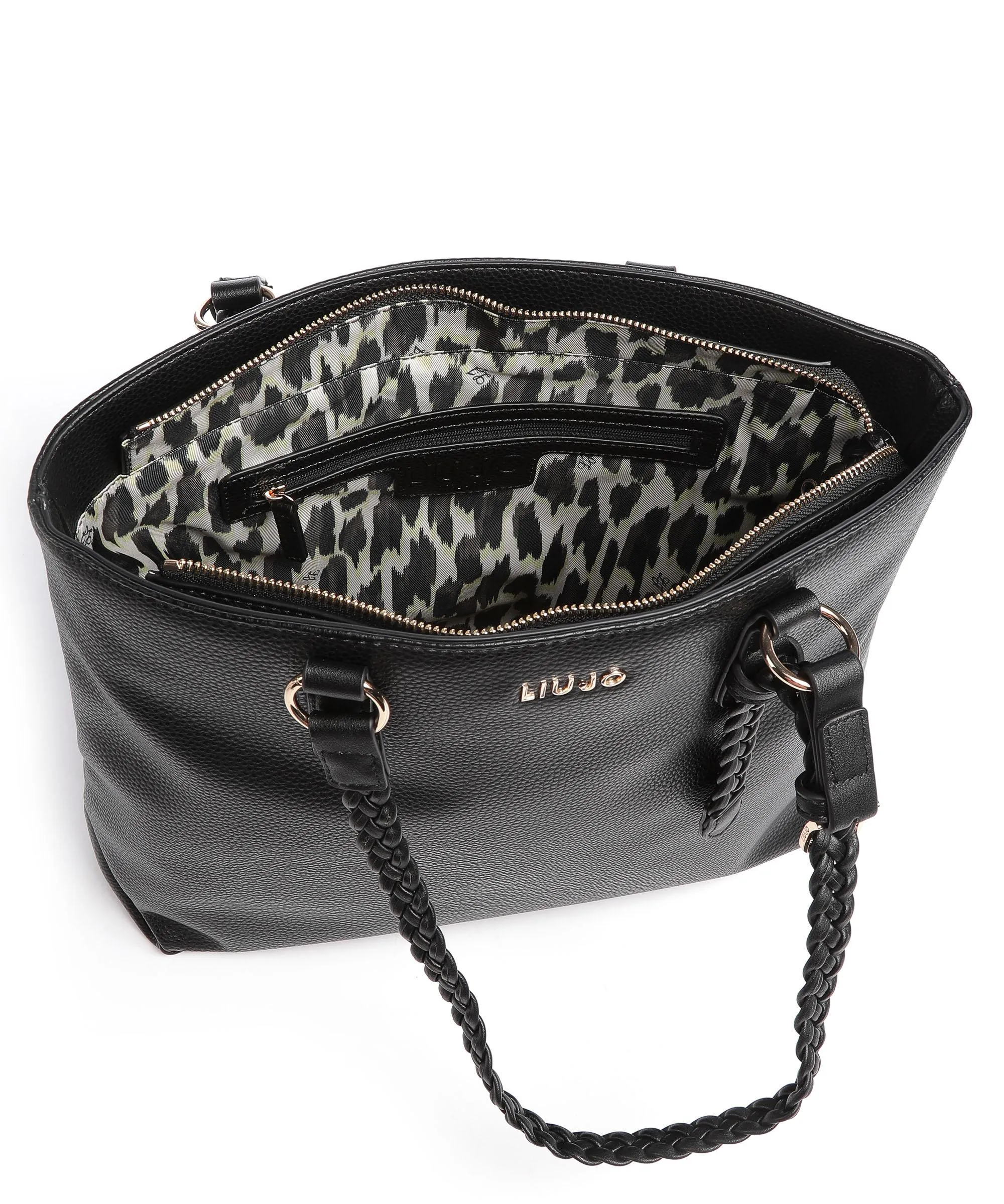  Liu Jo Campanula Borsa shopper pelle sintetica nero  