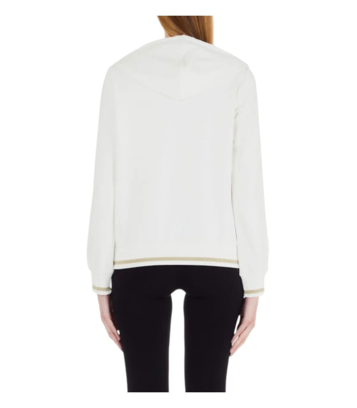 Liu Jo Donna Felpa Con Cappuccio