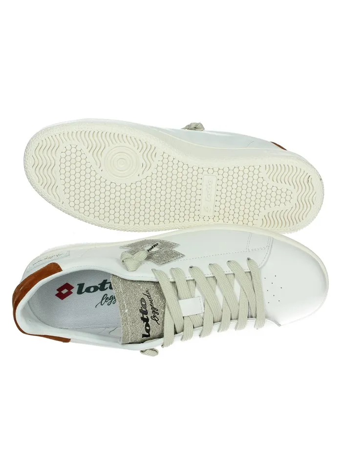 LOTTO LEGGENDA  SNEAKERS BASSA 221106 BIANCO/BEIGE
