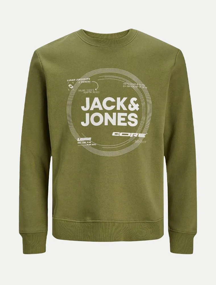 Maglia In Felpa Jack & Jones - Olive