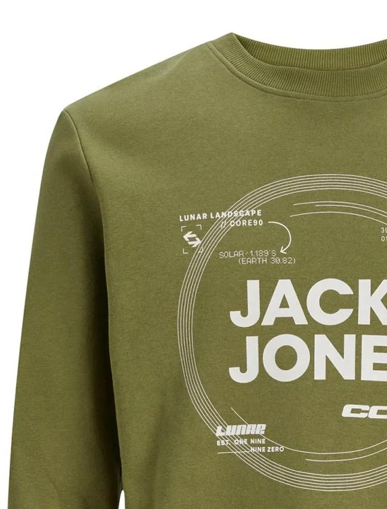 Maglia In Felpa Jack & Jones - Olive