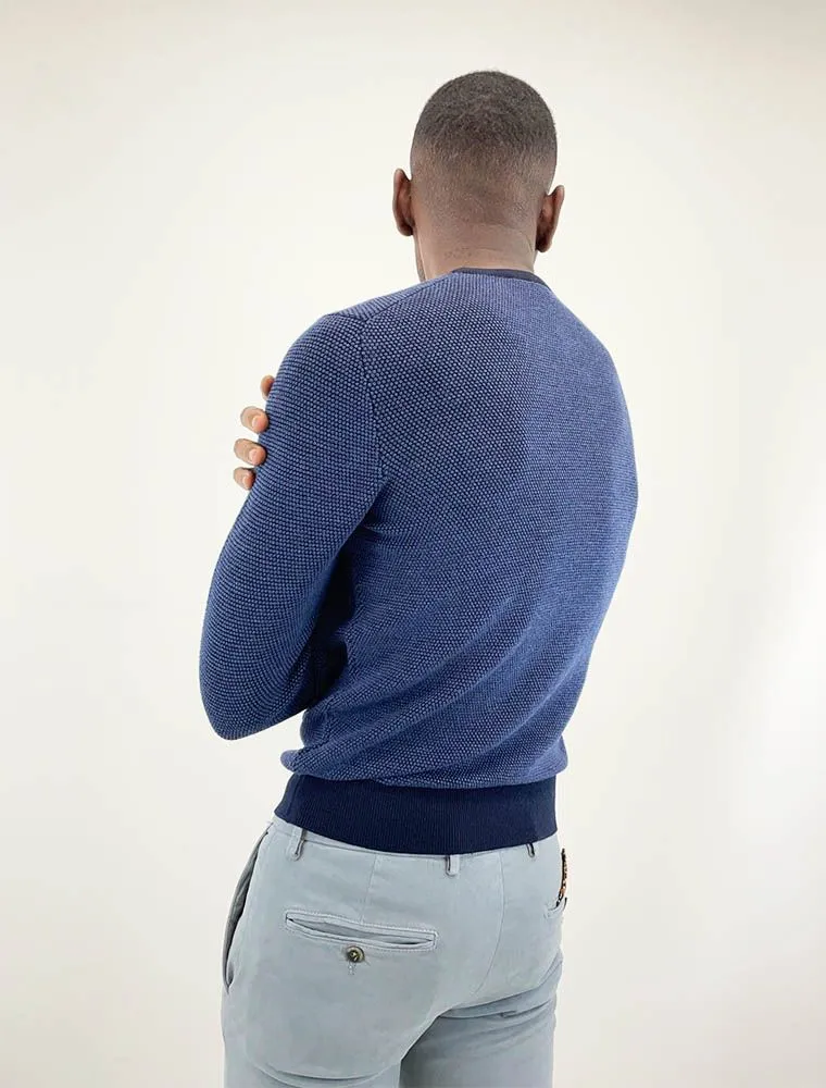 Maglia Manica Lunga Gran Sasso - Blu