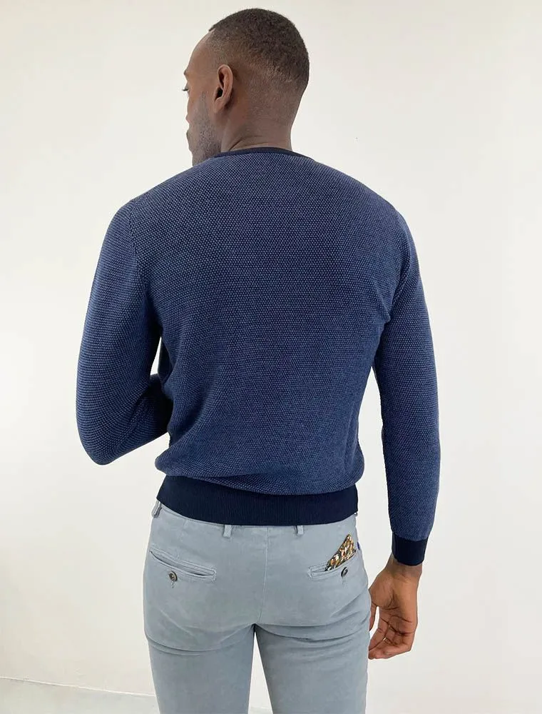 Maglia Manica Lunga Gran Sasso - Blu