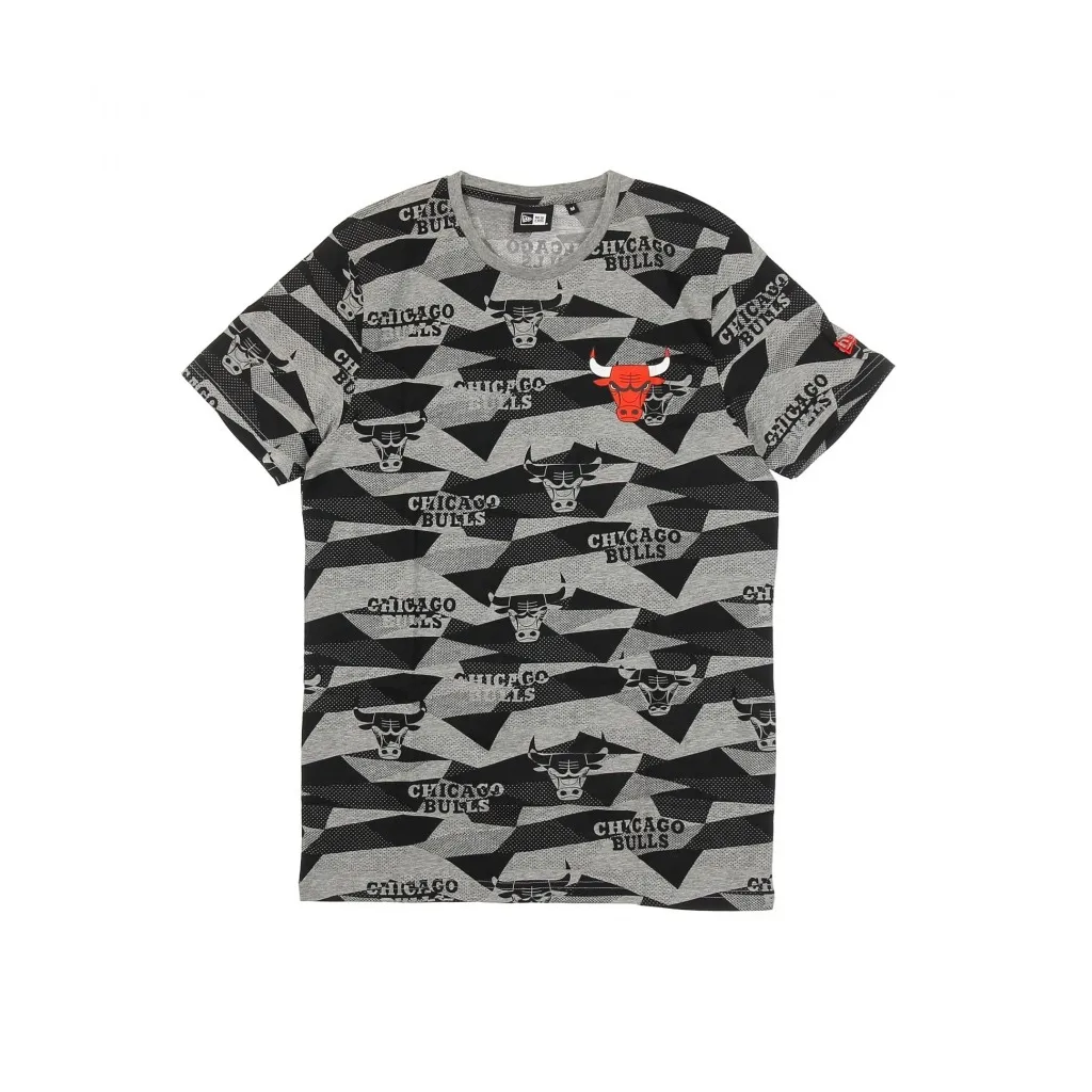MAGLIETTA NBA GEOMETRIC AOP TEE CHIBUL LIGHT GREY HEATHER
