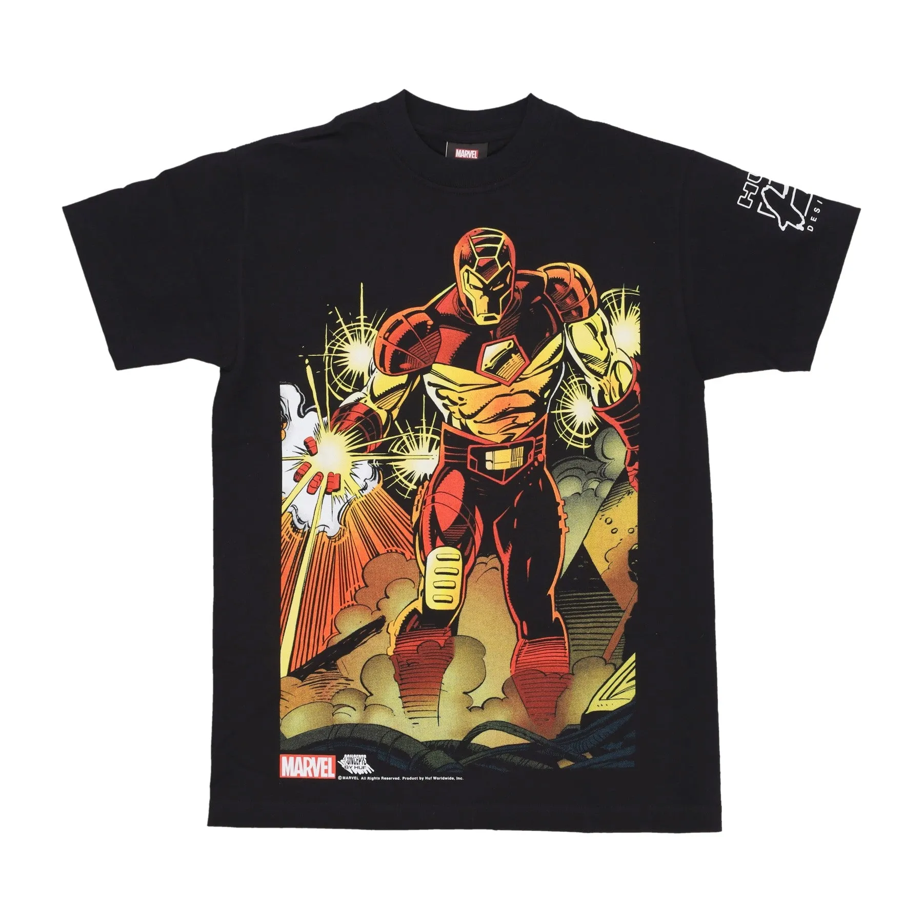 Maglietta Uomo I Am Iron Man Tee X Avengers Black