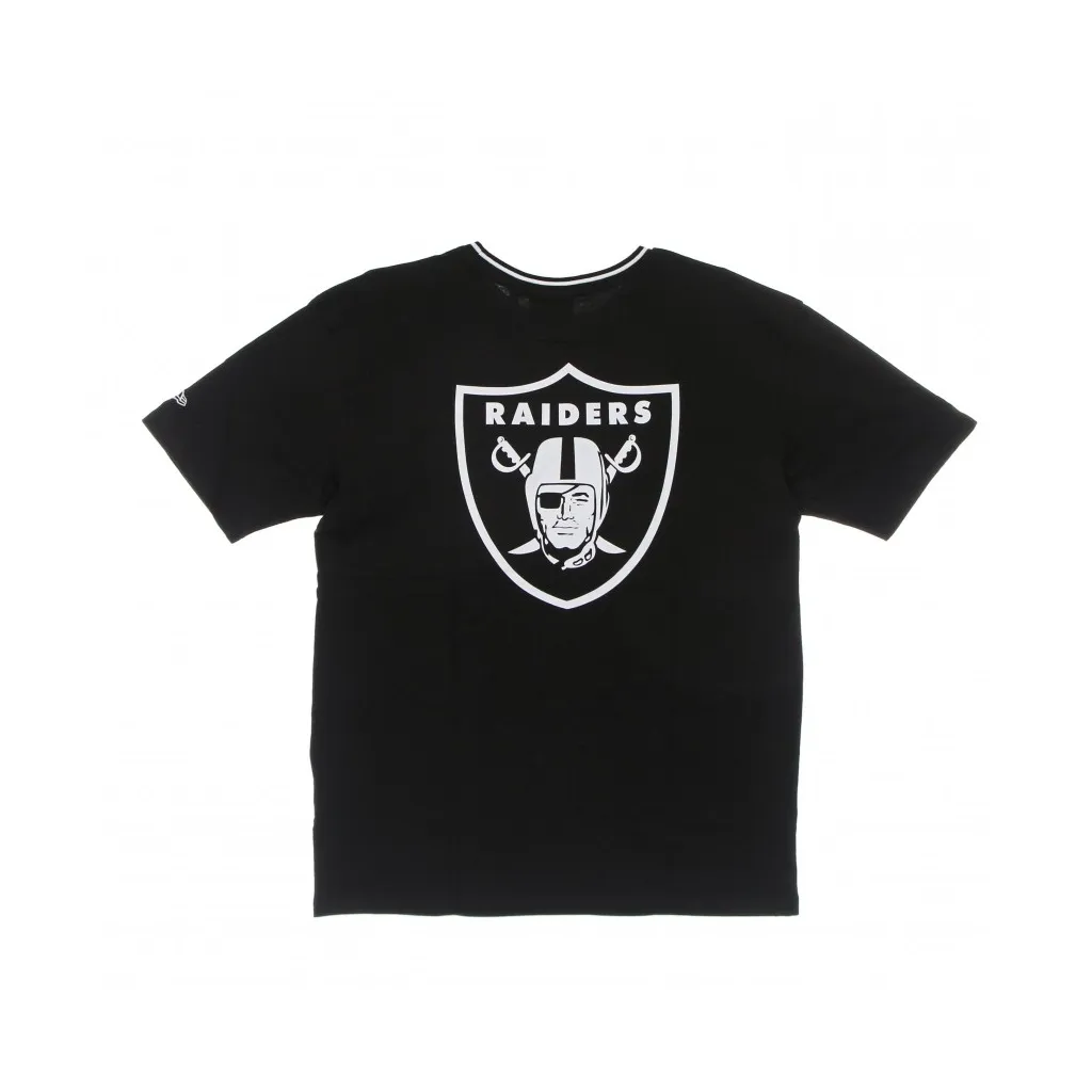 maglietta uomo nfl distressed graphic oversized tee lasrai BLACK