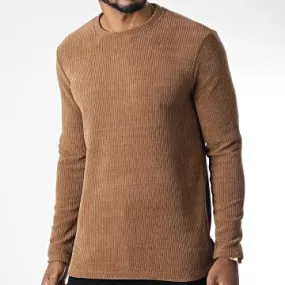Maglione color cammello