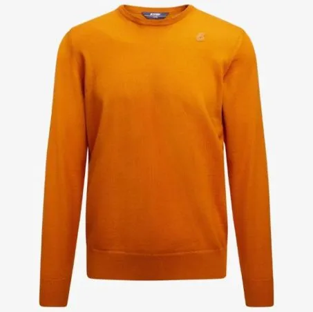 Maglione K-way Sebastien K6113BW Lana Merino M35 Giallo