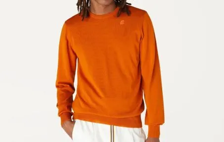 Maglione K-way Sebastien K6113BW Lana Merino M35 Giallo