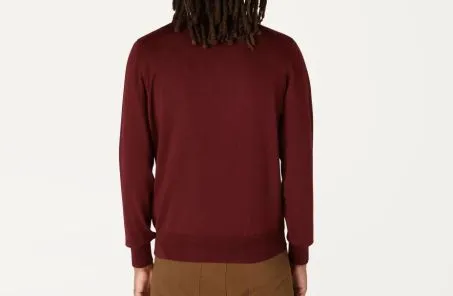 Maglione K-way Sebastien K6113BW Lana Merino WNT Bordeaux