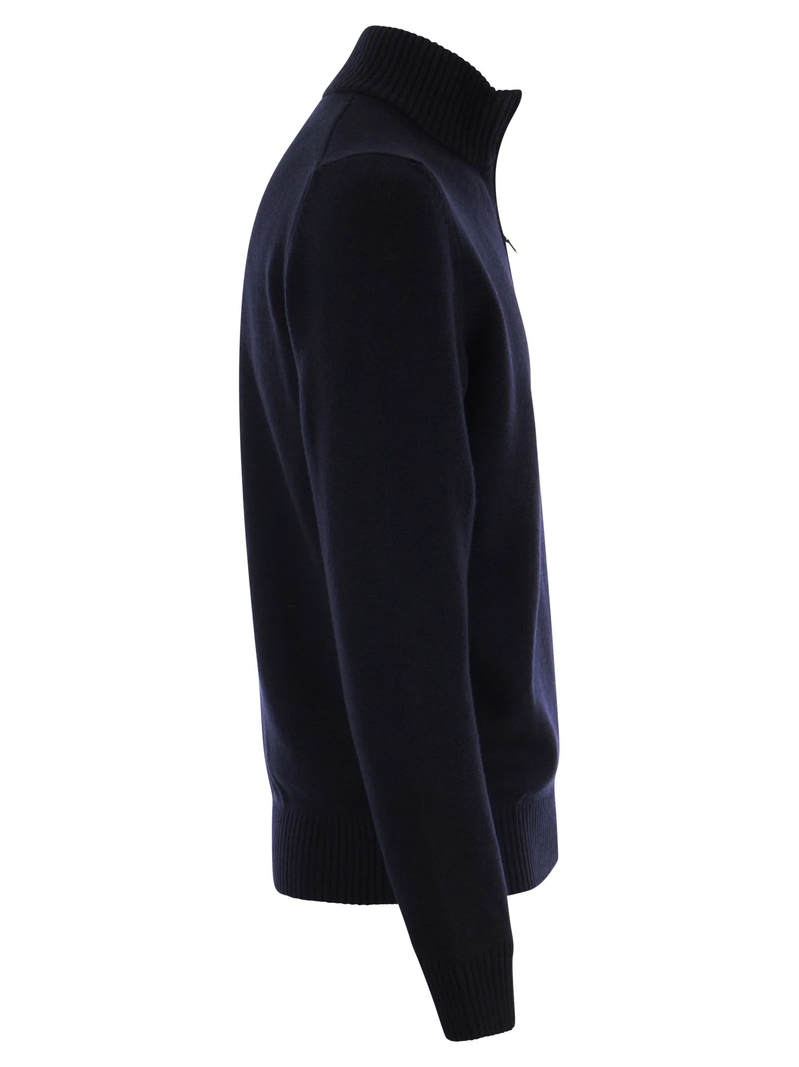 Maglione mezza zip