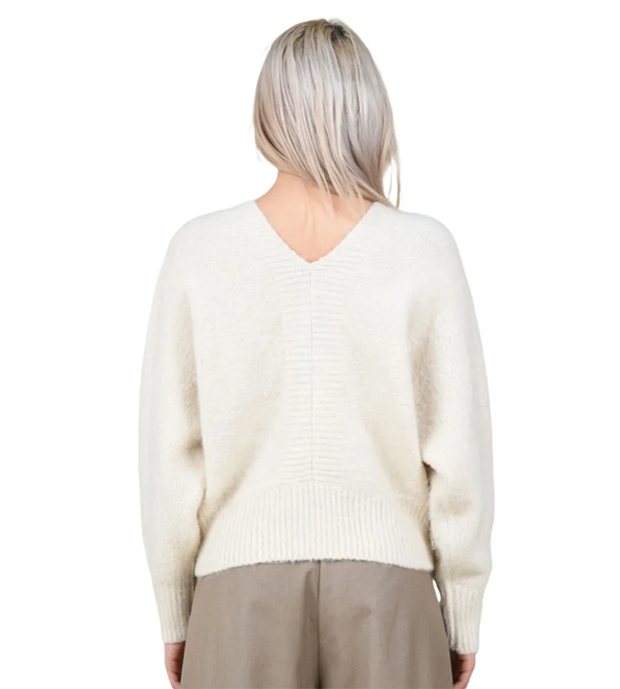 Maglione scollo a V Donna Molly Bracken