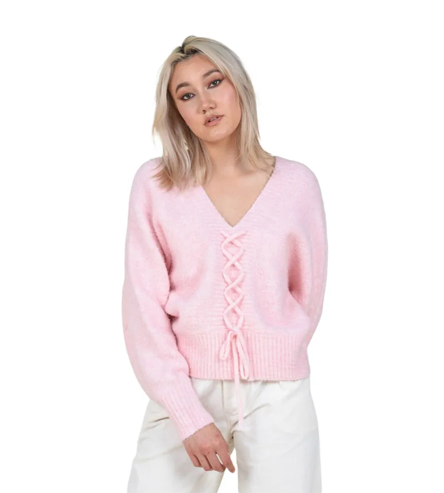 Maglione scollo a V Donna Molly Bracken