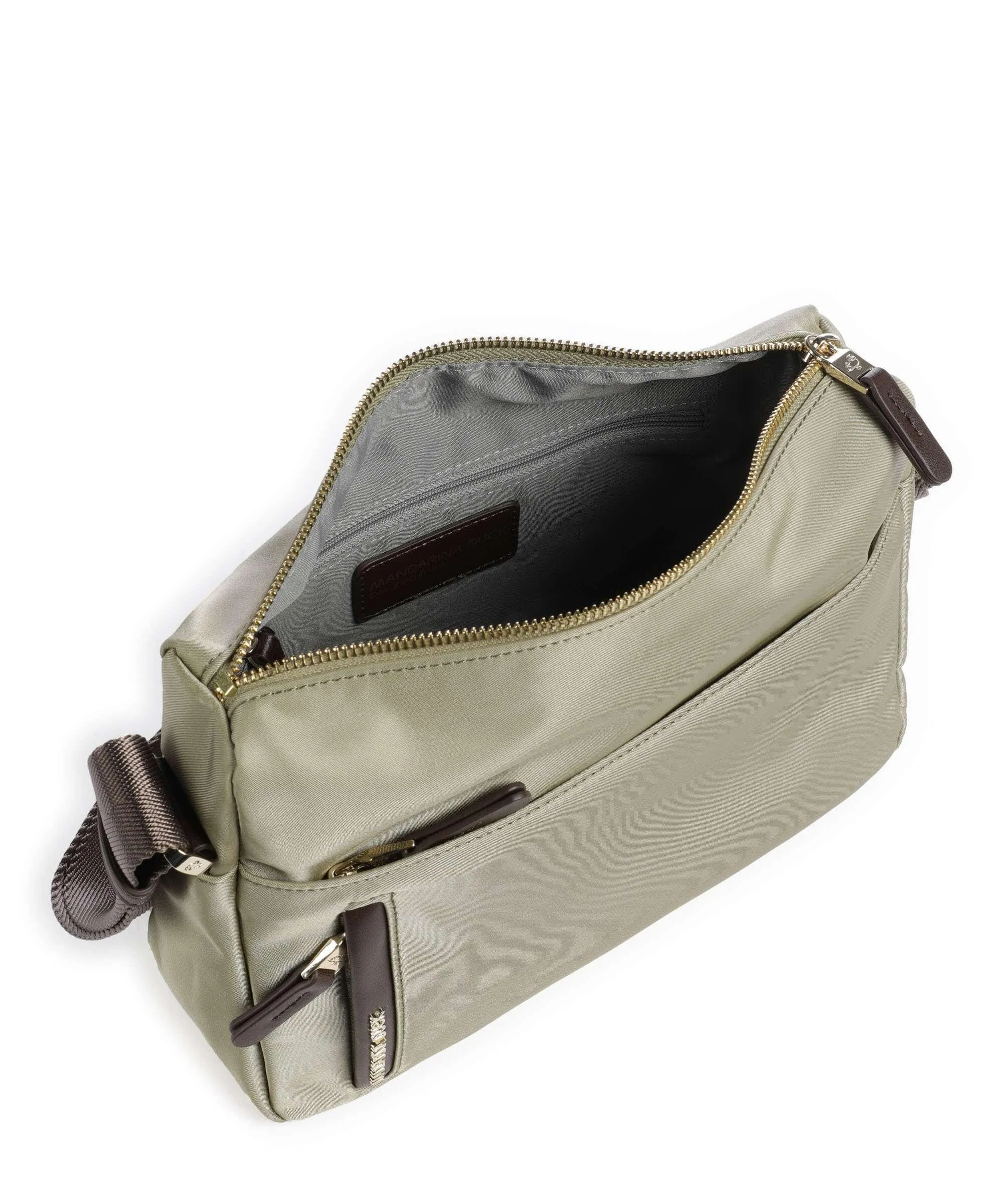  Mandarina Duck Hunter Borsa a spalla nylon verde  