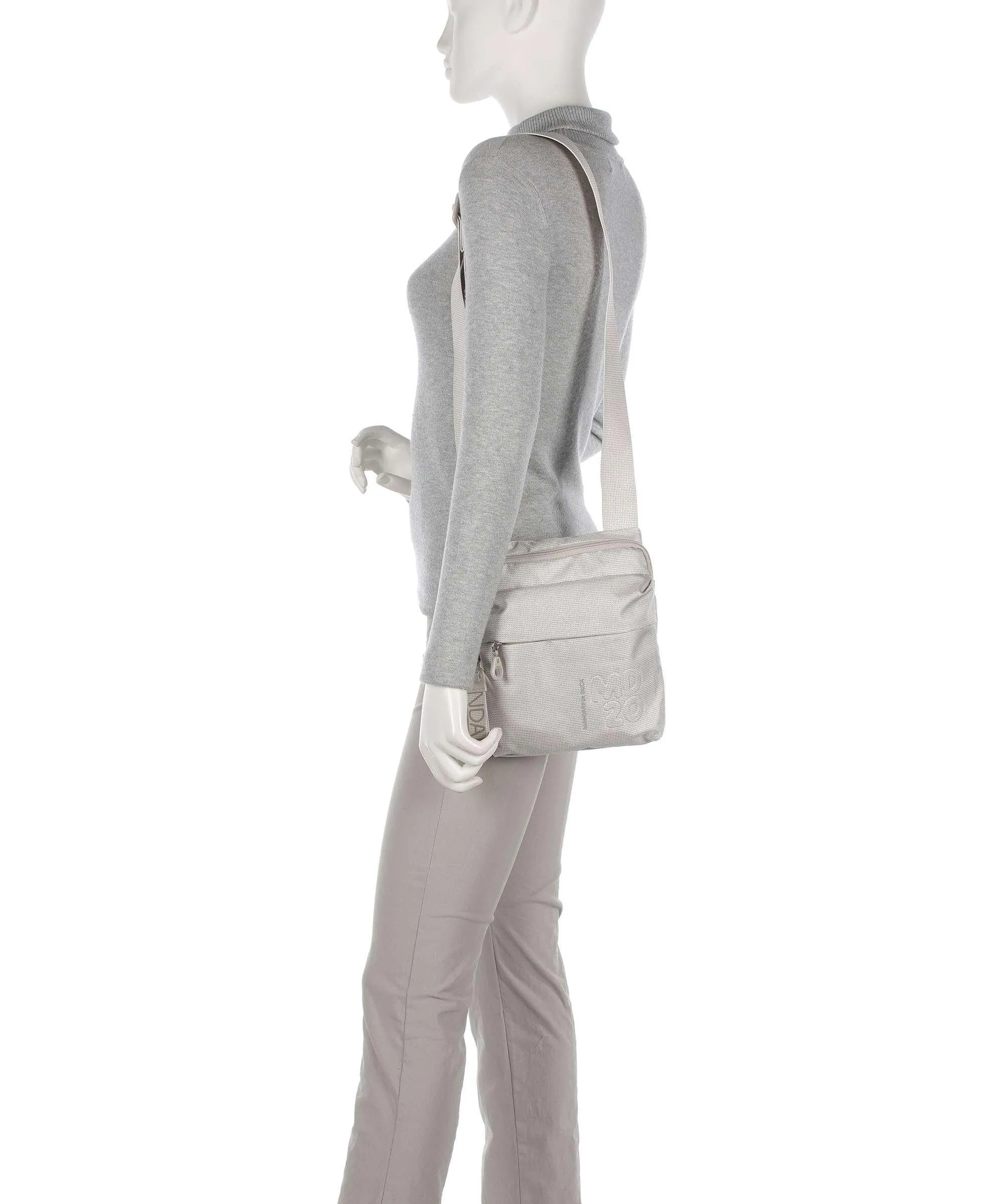  Mandarina Duck MD20 Borsa a tracolla poliestere avorio  