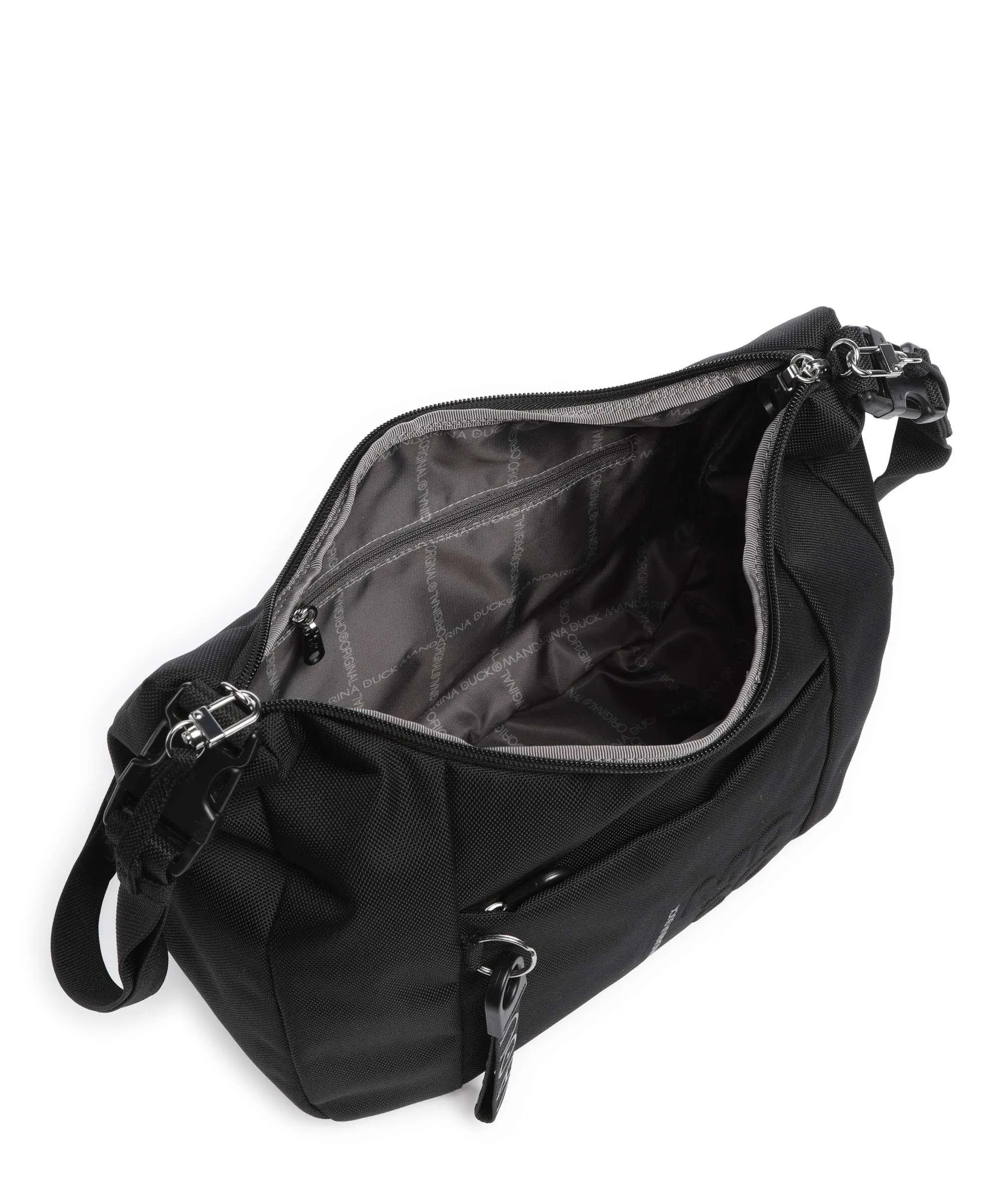  Mandarina Duck MD20 Borsa hobo poliestere nero  