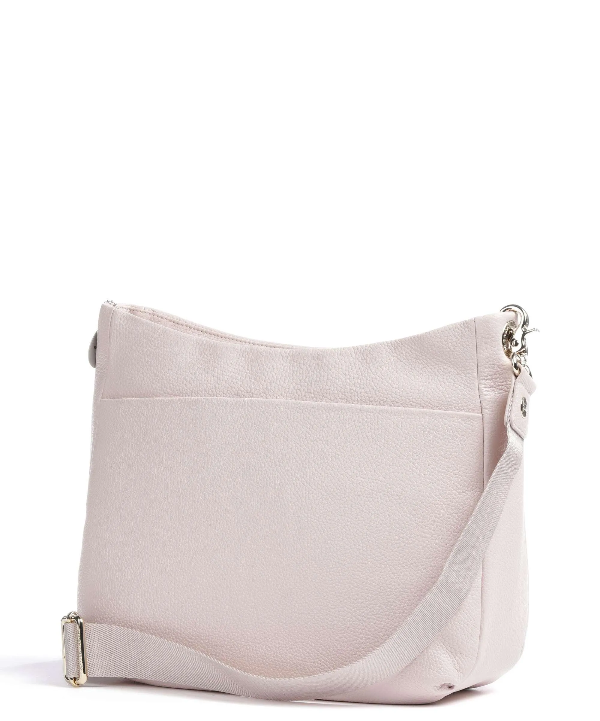  Mandarina Duck Mellow Leather Borsa a spalla pelle di vitello grana rosa  
