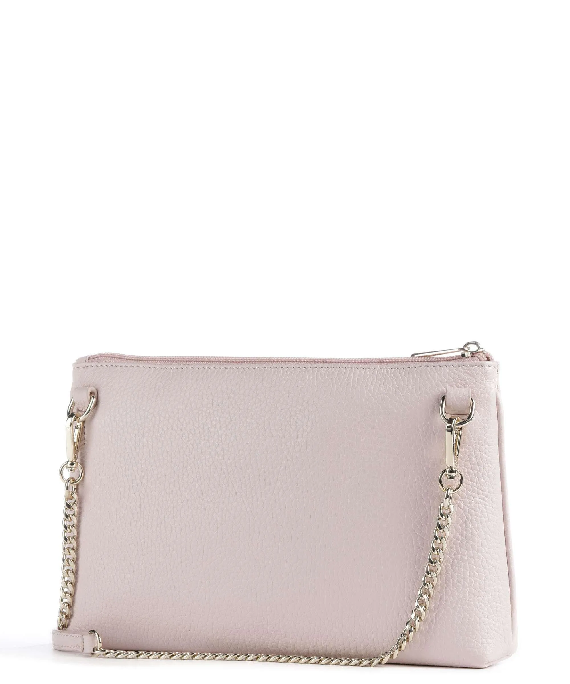  Mandarina Duck Mellow Leather Borsa a tracolla pelle di vitello grana rosa  