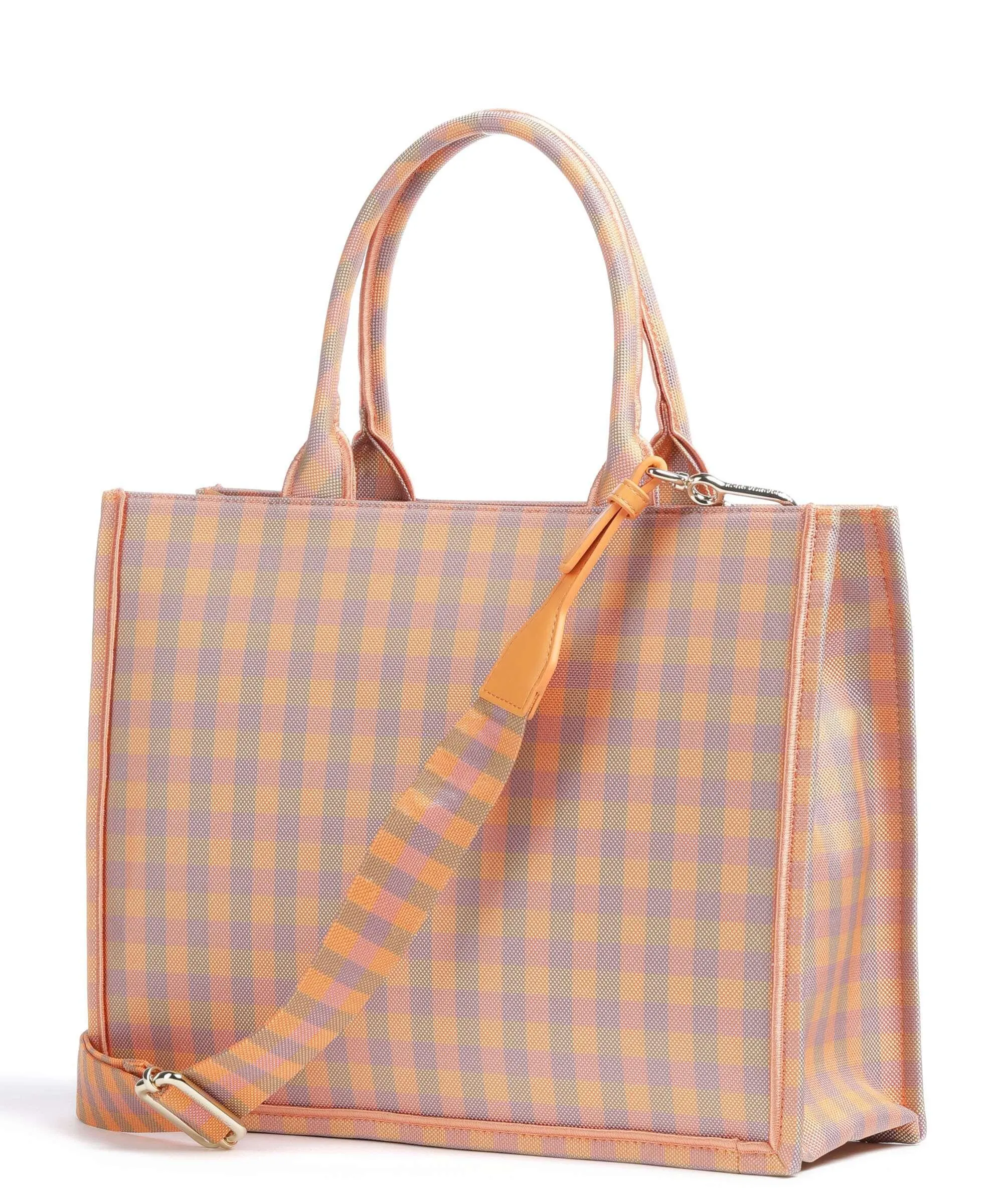  Mandarina Duck Vichy Borsa shopper poliestere multicolore  