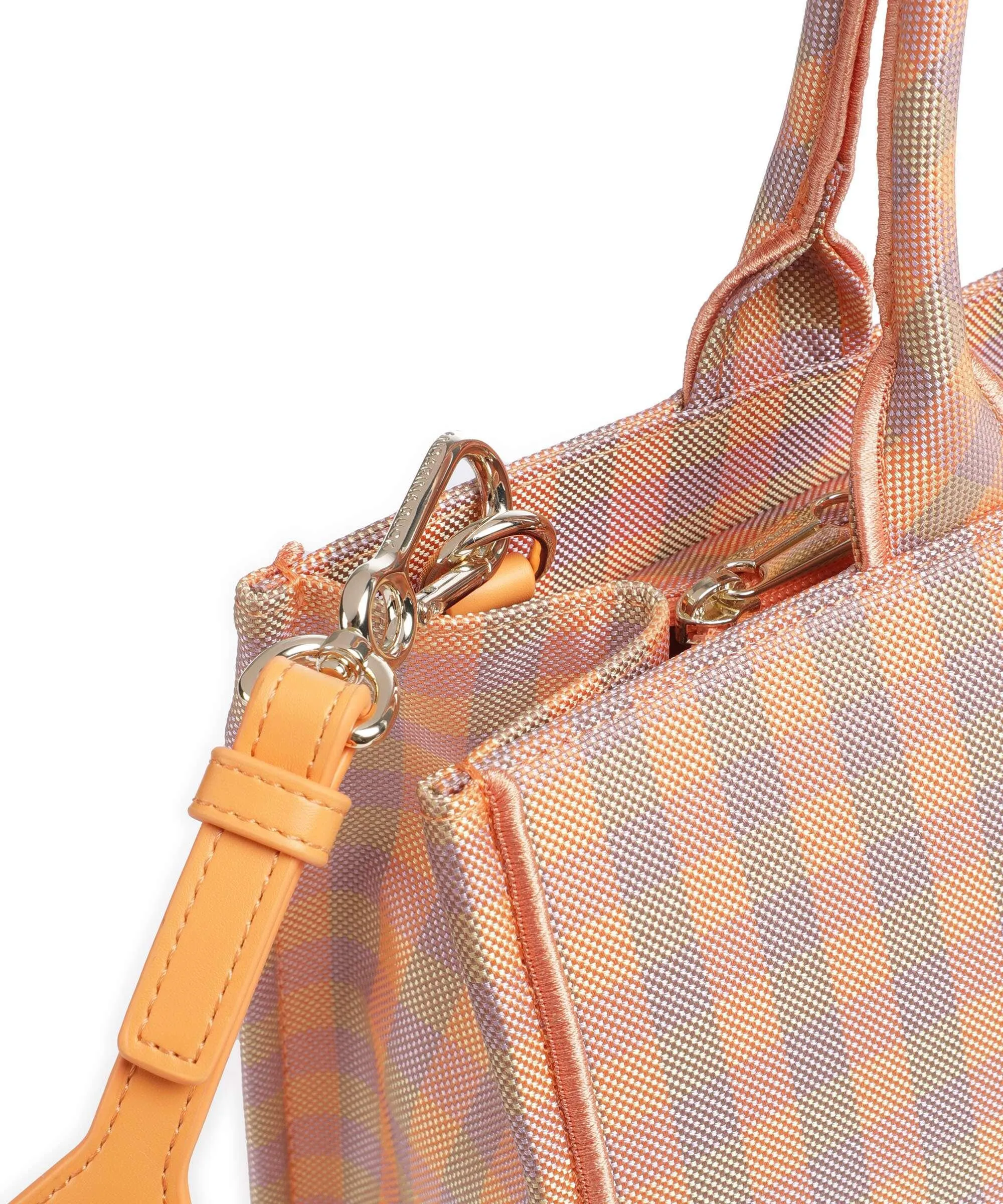  Mandarina Duck Vichy Borsa shopper poliestere multicolore  