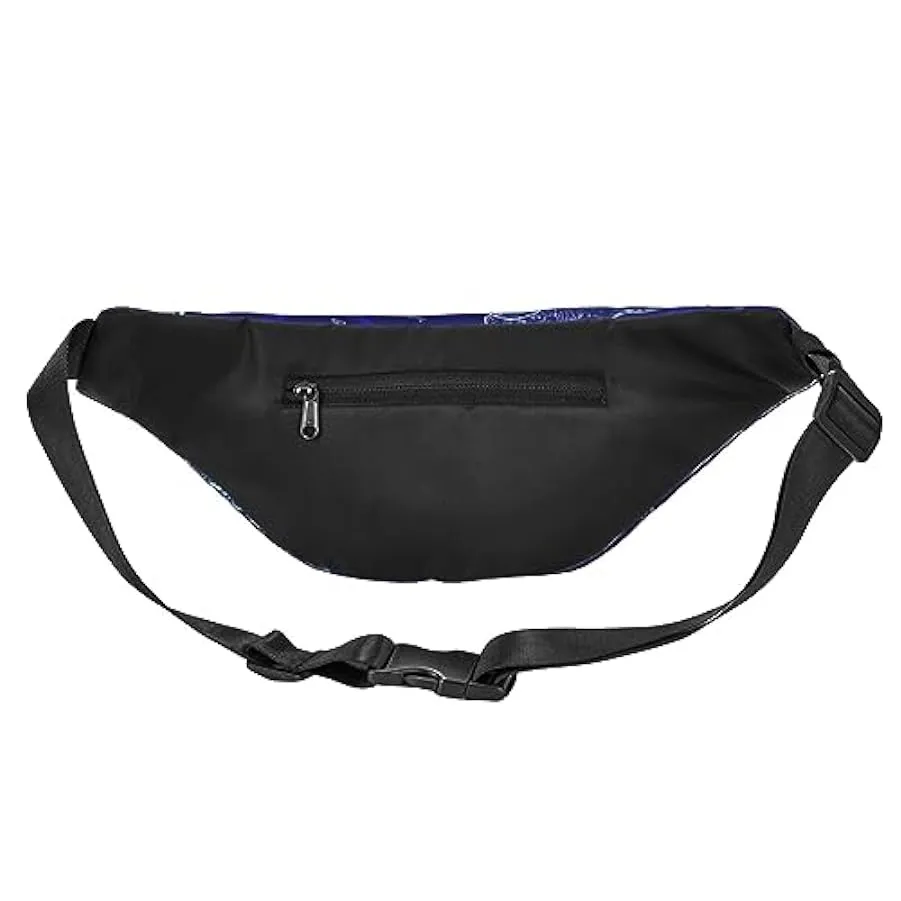 Manta Ray and Fish Marsupio per donna uomo marsupio cintura regolabile casual marsupio marsupio per viaggi escursionismo marsupi