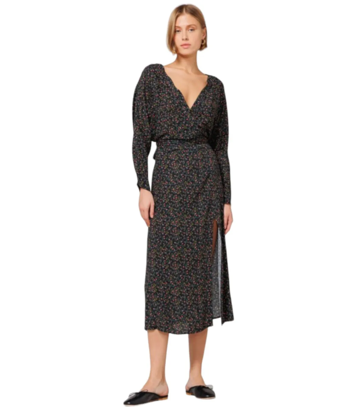 Mar de Margaritas Donna Gonna Midi Con Spacco Laterale Roxana Fantasia Provenzale