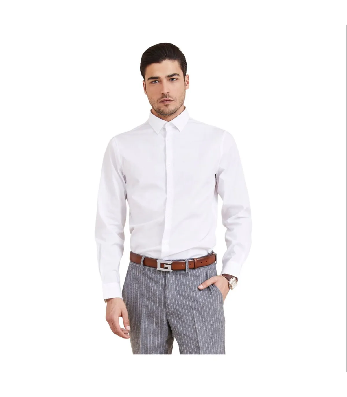 Marciano By Guess Uomo Camicia Manica lunga
