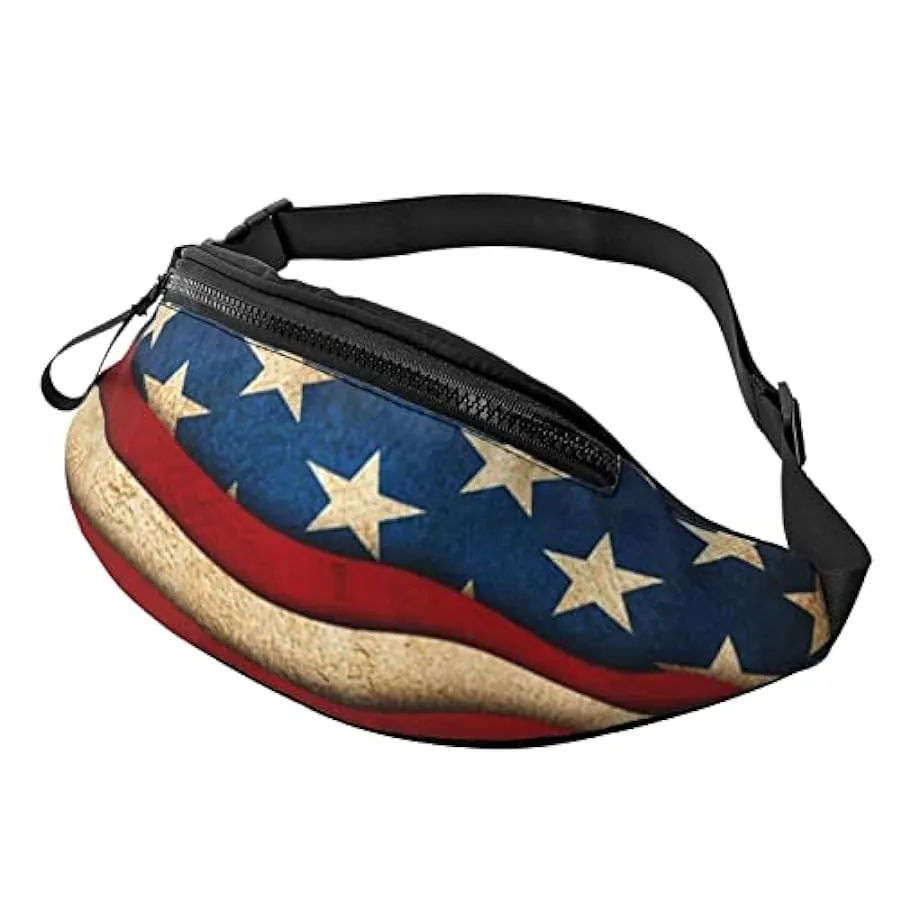 Marsupio bandiera americana marsupio marsupio moda marsupio marsupio per fitness sportivo 160885131