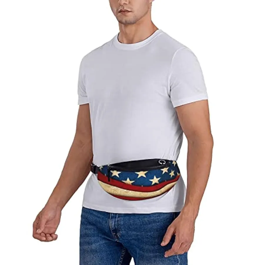 Marsupio bandiera americana marsupio marsupio moda marsupio marsupio per fitness sportivo 160885131