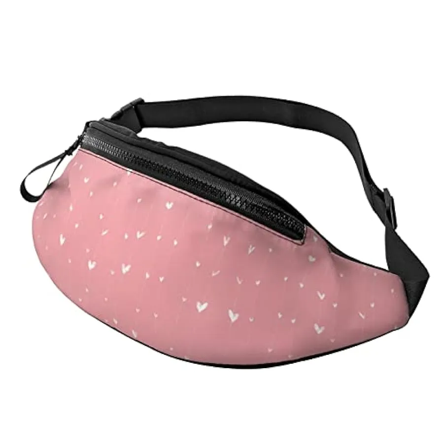 Marsupio da escursionismo Marsupio leggero a tracolla per ragazza con cuore rosa Love Heart 209633529