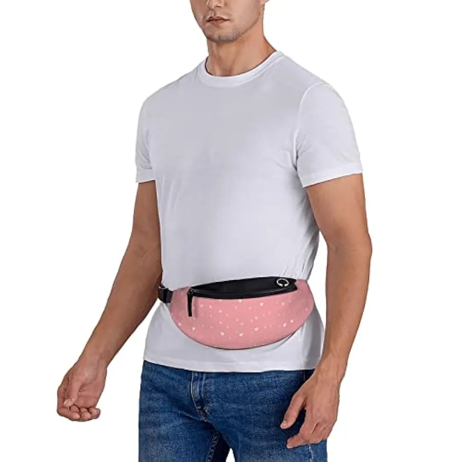Marsupio da escursionismo Marsupio leggero a tracolla per ragazza con cuore rosa Love Heart 209633529